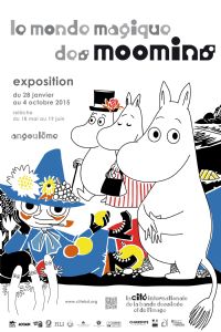 le monde magique des moomins. Du 29 janvier au 4 octobre 2015 à Angoulême. Charente. 